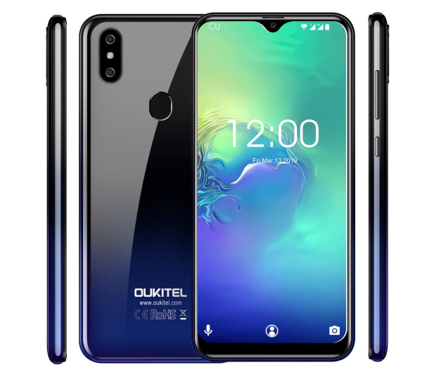 OUKITEL C15 PRO 3/32GB Niebieski - 1384047 - zdjęcie 5